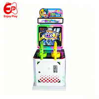 Machine de jeu vidéo à monnayeur pour enfants, vente en gros d'usine, mini borne de tir vidéo HD 32 pouces pour centre de jeux intérieur