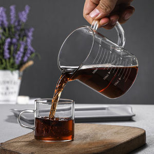 Tasse à mesurer en verre avec graduation et poignée, bécher résistant à la chaleur, verre borosilicate de qualité alimentaire, grande capacité - Product Image 5
