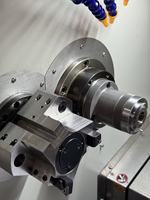 Centre d'usinage CNC monobroche robuste 5 axes multifonctionnel tout-en-un pour tournage, fraisage et perçage