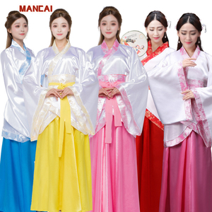 Vestido de Danza Escénica para <span class=keywords><strong>Mujer</strong></span>, Trajes Tradicionales Chinos, <span class=keywords><strong>Traje</strong></span> <span class=keywords><strong>Tang</strong></span> para Adultos de Año Nuevo, Hanfu, Cheongsam, Ropa Étnica Femenina - Product Image 1