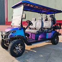 Straßenzugelassener Segway Golfwagen für 6 Personen Elektrischer Golfwagen Geländegängiger Golfwagen für Jagd und Landwirtschaft