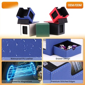 กล่องเก็บการ์ดเกมแบบพลิกเปิดสองด้าน FX Professional สำหรับป้องกันการ์ดเกม ขายส่ง - Product Image 6