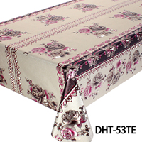 Nappe en PVC imperméable et anti-graisse à motif en relief, nappe de table pour mariage, formats de nappes de table rectangulaires