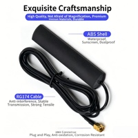 Antenne patch 5G 4G LTE 8dBi IP65 étanche avec fixation adhésive mâle pour routeur modem 2G 3G GSM NB-IoT