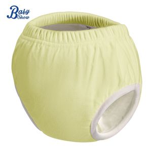 Culotte d'apprentissage de la propreté pour bébé en coton, confortable, anti-fuite, réutilisable, imperméable et respirante, motif dessin animé - Product Image 1