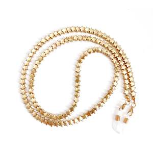 Chaîne de <span class=keywords><strong>lunettes</strong></span> de soleil en perles dorées, corde de cou suspendue, accessoires de <span class=keywords><strong>lunettes</strong></span>, <span class=keywords><strong>cordon</strong></span> de sangle de <span class=keywords><strong>lunettes</strong></span> - Product Image 2