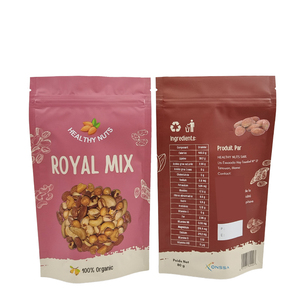 Sac d'emballage alimentaire personnalisé à impression numérique Feuille d'aluminium mélange rôti Emballage debout <span class=keywords><strong>de</strong></span> noix <span class=keywords><strong>de</strong></span> <span class=keywords><strong>cajou</strong></span> et d'arachide à la pistache Amande - Product Image 3