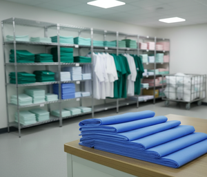 Tela no tejida SSMS duradera, diseñada para una protección superior, control del flujo de aire y estabilidad estructural de larga duración. - Product Image 4