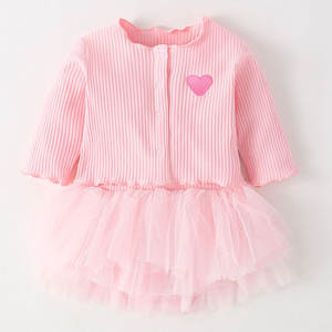 <span class=keywords><strong>Ropa</strong></span> para gatear para niña recién nacida, bolso de bebé, falda de malla, traje infantil de primavera y verano para 0 a 1 años - Product Image 5