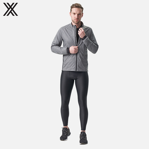 ¡Novedad <span class=keywords><strong>de</strong></span> 2020! Chaqueta informal reflectante <span class=keywords><strong>de</strong></span> visión nocturna para hombre, chaqueta deportiva reflectante con cremallera y logotipo personalizado - Product Image 4