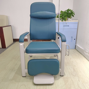 Silla Reclinable Individual Ke Ming con Marco Metálico y Ajuste Manual para Uso en Hospitales y Clínicas - Product Image 1