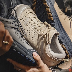 Chaussures d'extérieur pour hommes, chaussures de sport décontractées pour l'automne et l'hiver, bonne respirabilité, adaptées à la randonnée, à l'escalade, chaussures rétro polyvalentes et tendance - Product Image 4