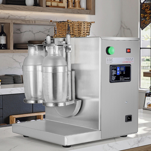 Nieuwe 220V Melkthee Shaker Dubbele Bekers RVS Bubble Tea Machine Eenvoudig te bedienen - Product Image 2