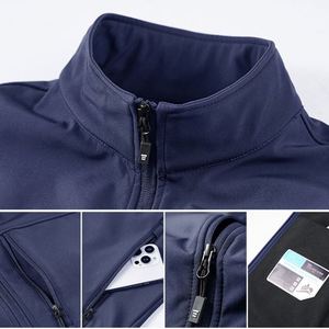 Chalecos de Hombre de Lujo y Alta Calidad, Deportivos, para Exteriores, Invierno, Cuello Alto, Resistentes al Viento, para Trabajo, Pesca, Caza, con Logotipo Personalizado - Product Image 2