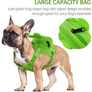 Premium carino auto trasportino zaino per cani imbracatura No-Pull caratteristica con D-Ring per piccoli animali domestici di medie dimensioni - Product Image 6