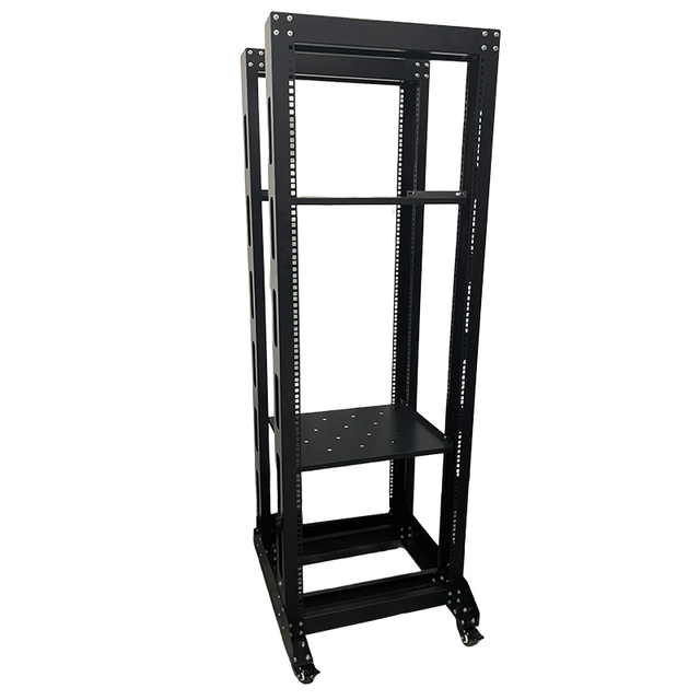 Server Rack Easy Installation Open Rack 19 Inch Computer Server Cabinet 42u Standing Open Rack