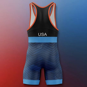 Singlet de Lucha Libre de Alta Calidad en Negro para Hombre OEM Ropa Deportiva Personalizada Transpirable para <span class=keywords><strong>Artes</strong></span> Marciales para Canadá y EE. UU. - Product Image 3