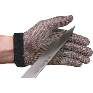 <span class=keywords><strong>Gants</strong></span> de protection en acier inoxydable à maillons, à bas prix, pour boucher et travaux de découpe - Product Image 5