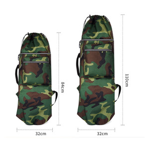 Sac à dos de skateboard personnalisé, sac double Wishbone léger et imperméable, sac de yoga, sac à dos pour planche de surf terrestre - Product Image 2
