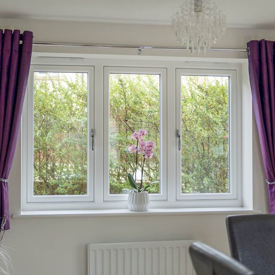110 Thermal Break Casement Window Hurricane Resistant High Air ...