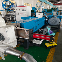 Machine de granulation à basse température pour le recyclage de film PE, granulateur de haute qualité, ligne de production de recyclage plastique