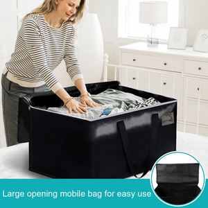 Bolsas de Almacenamiento para Mudanza con Cierres Resistentes y Asas de Transporte, Bolsas de Almacenamiento Grandes Reutilizables para Viajes y Residencias Universitarias - Product Image 3