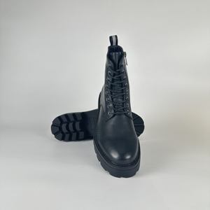 Stivali da uomo in microfibra effetto pelle neri e marroni, stile western, altezza alla caviglia, con rialzo interno, per la stagione estiva, taglie 39-46, modello Martin. - Product Image 3