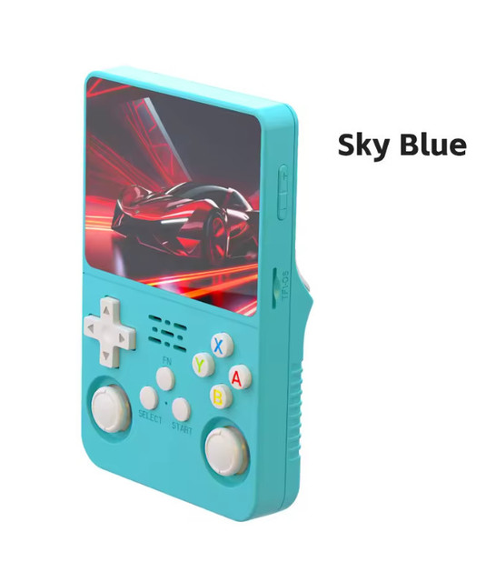 Vertical R36 Retro Handheld Console 3.5 Inch IPS Screen Linux System 64GB 15000 Games Portable Wi-Fi Xmas Gift New