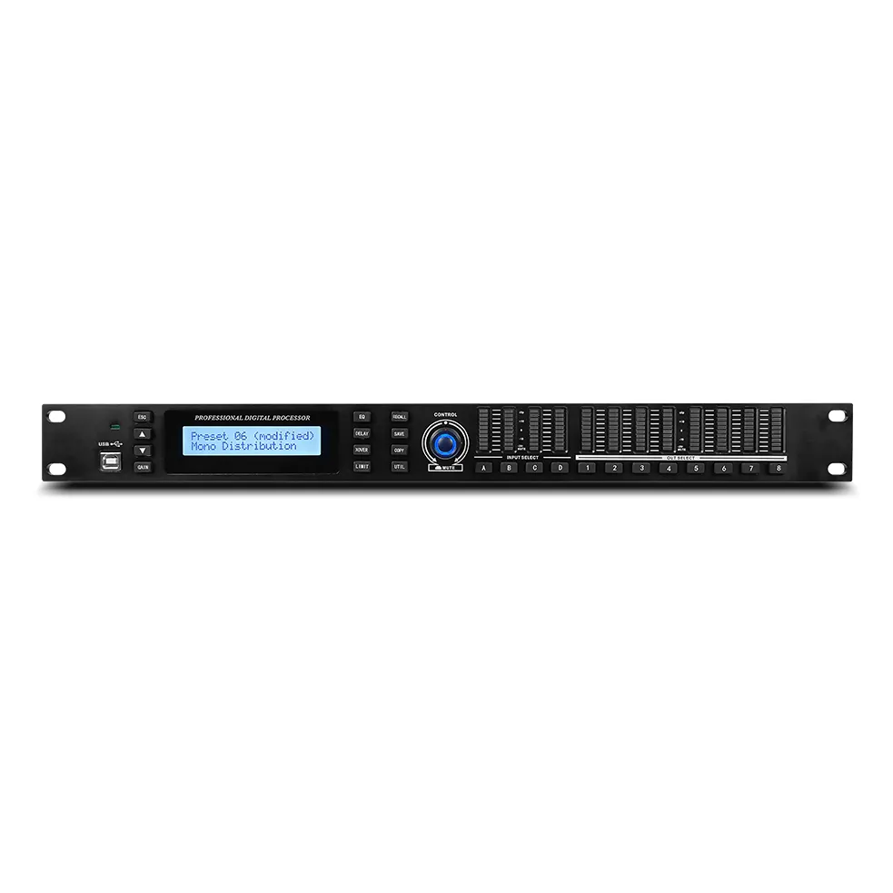 DriveRack XTB-480 processore Audio digitale DSP professionale processore di prestazioni sul palco per microfono da chiesa