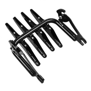 RTS Acier Inoxydable Moto Arrière Passager Dossier Porte-Bagages pour Harley Street Ultra Electra Glide Road King <span class=keywords><strong>CVO</strong></span> 09 09 - Product Image 4