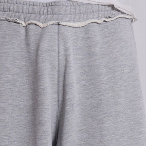 Pantaloni da <span class=keywords><strong>uomo</strong></span> all'ingrosso di cotone oversize grigio pantaloni larghi personalizzati 2025 nuovo Design alla moda pantaloni da <span class=keywords><strong>uomo</strong></span> - Product Image 4