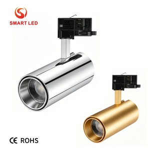 15/24/38/60 Wide Beam Angle 3W-40W COB LED Track Spotlight with CRI97 & 5-Year Warranty for Commercial Lighting - Product Image 1