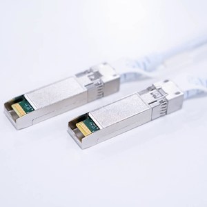Cable de cobre de conexión directa SFP+ DAC de 10G, 2M 3M, blanco, pasivo, Twinax, para enlace de apilamiento de switches Ubiquiti UniFi W1413 - Product Image 2