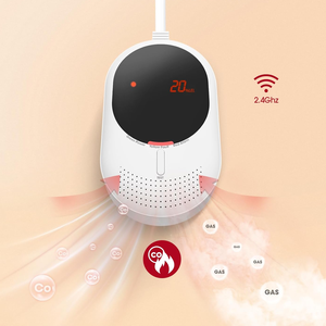 Hệ thống báo động cho an ninh nhà gas và co Detector tuya Carbon Monoxide + gas 2 trong 1 báo động với CE En - Product Image 2