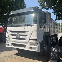 Camion lourd diesel Sinotruk HOWO d'occasion 371HP 6X4 10 roues, camion benne basculante à conduite à gauche à vendre