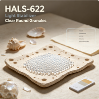 ZHUOTAI Oligoméric HALS-622 Pureté 99% Qualité Industrielle Certifié TDS Stabilisateur de Lumière Granulaire à Faible Volatilité du Shandong