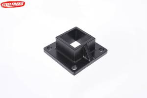 Outils de quincaillerie, nouveau support de planche pour poteau de clôture carré de 2,5 pouces et garde-corps de terrasse, aluminium robuste, noir ou autres outils - Product Image 2