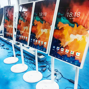 21.5/24/32 inch TV di động Android OS thông minh tương tác <span class=keywords><strong>LCD</strong></span> màn hình cảm ứng hiển thị kỹ thuật số đứng cho các cửa hàng bán lẻ trung tâm mua sắm - Product Image 2