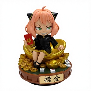 जासूस परिवार का कार्टून रेसिन हाथ से चित्रित फिगर वाटर वर्ल्ड क्रिएटिव गिफ्ट बॉक्स - Product Image 3