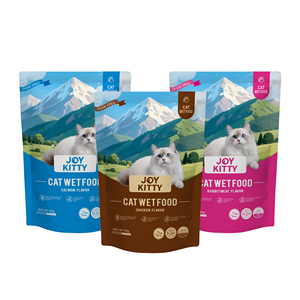 <span class=keywords><strong>Cibo</strong></span> Umido per <span class=keywords><strong>Gattini</strong></span> 85g Gusti Pollo, Manzo e Salmone, Alto Contenuto di Carne, Senza Cereali, Biologico, Qualità Superiore, Leccabile - Product Image 1