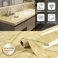 Película de Vinilo con Textura de Granito, Impermeable, Autoadhesiva, para Revestimiento de Encimeras, Renovación de Cocinas y Muebles, Disponible en Stock