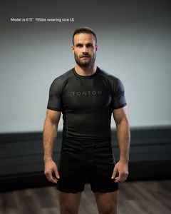 Maglia da uomo potente arcobaleno per sublimazione sportiva Rash Guard Sun BJJ MMA abbigliamento per arti marziali per la stagione - Product Image 2