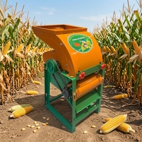 Décortiqueuse de maïs manuelle à essence/diesel 1000-1500 kg/h pour usage domestique