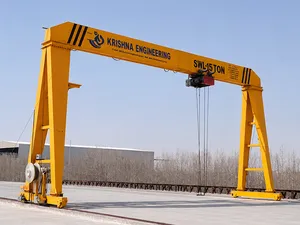 Grúa pórtico de viga única Krishna Engineering de 75 toneladas, equipo de elevación industrial, grúa puente, grúa pórtico de 20 toneladas - Product Image 4
