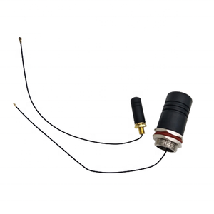 Conector MHF4 de 0.81mm / 0.81 con Antena Wifi Miniatura de Montaje Pasante y Tornillo Corto, Colores Negro, Blanco, Mhf4, etc. Certificaciones CE, ROHS - Product Image 1