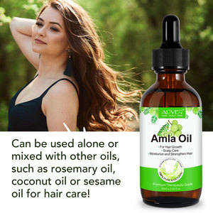 Aceite de Amla Orgánico Vegano de 60 ml para Reparación del Cabello Seco y Dañado, Aceite de Amla Puro de la India para el Crecimiento del Cabello, Venta al por Mayor - Product Image 6
