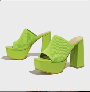 Sandales pour femmes talons hauts adaptés aux pieds chaussures personnalisées dames pantoufles plate-forme sandales à talons hauts - Product Image 6