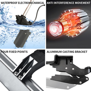 Electric Side <strong>Steps</strong> Automatic Aluminium Alloy Electric Running Board for 1 and a <strong>half</strong> doors, 2008-2014 Ford Raptor F150 - Product Image 6