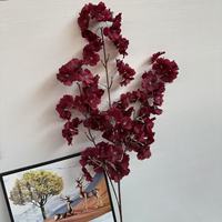 Künstlicher Seiden-Kirschblütenzweig, dichter Sakura-Baum, Hochzeitsbogen, Heimdecken-Dekoration, Event-Display, handgefertigt, Muttertag