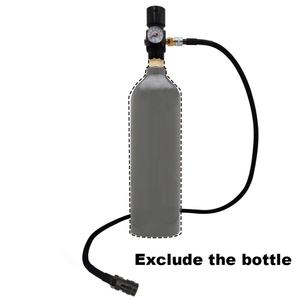 Regulador de Baja Presión de Aleación de Aluminio HPA Air 0-130psi, Accesorios Portátiles, Herramientas Neumáticas, Micro CO2, Estándar Americano OEM - Product Image 1